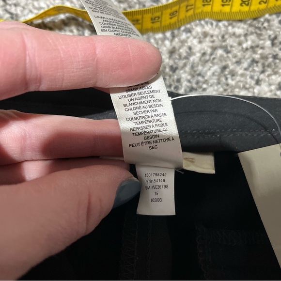 NWT Chico's The Ultimate Fit Trouser 28 In Black Ankle Pants Size 00 $99 Retail - Picture 10 of 13